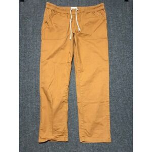 Pact Women's Mustard Drawstring Trousers